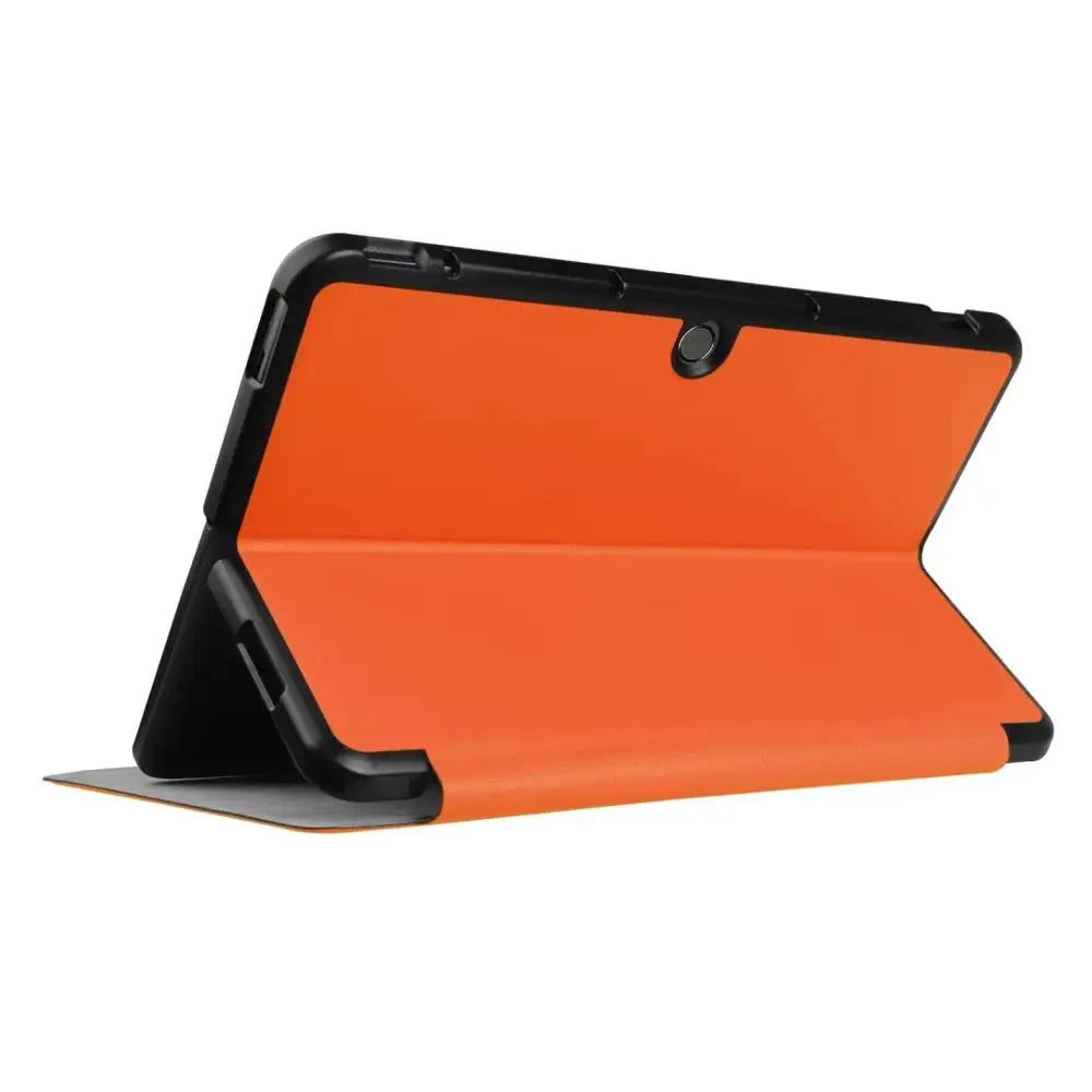 orange Новейший роскошный стенд смарт-чехол из полиуретановой кожи для Asus трансформер мини T102HA 10," планшет Funda чехол+ сенсорная ручка - Цвет: orange