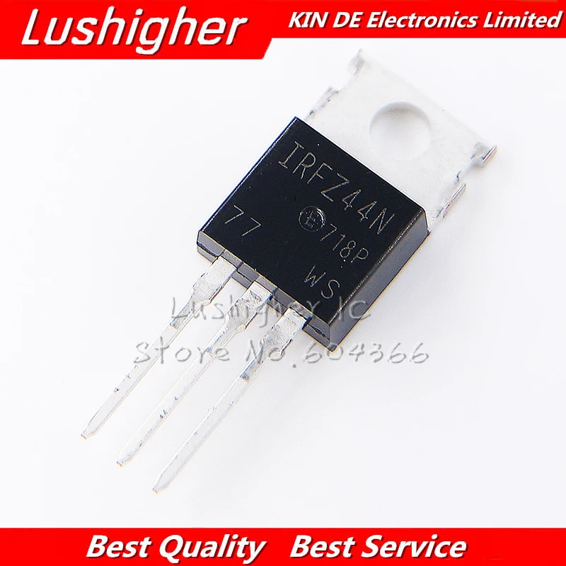 100pcs IRFZ44N TO-220 IRFZ44 TO220 MOSFET New Original | Электронные компоненты и принадлежности