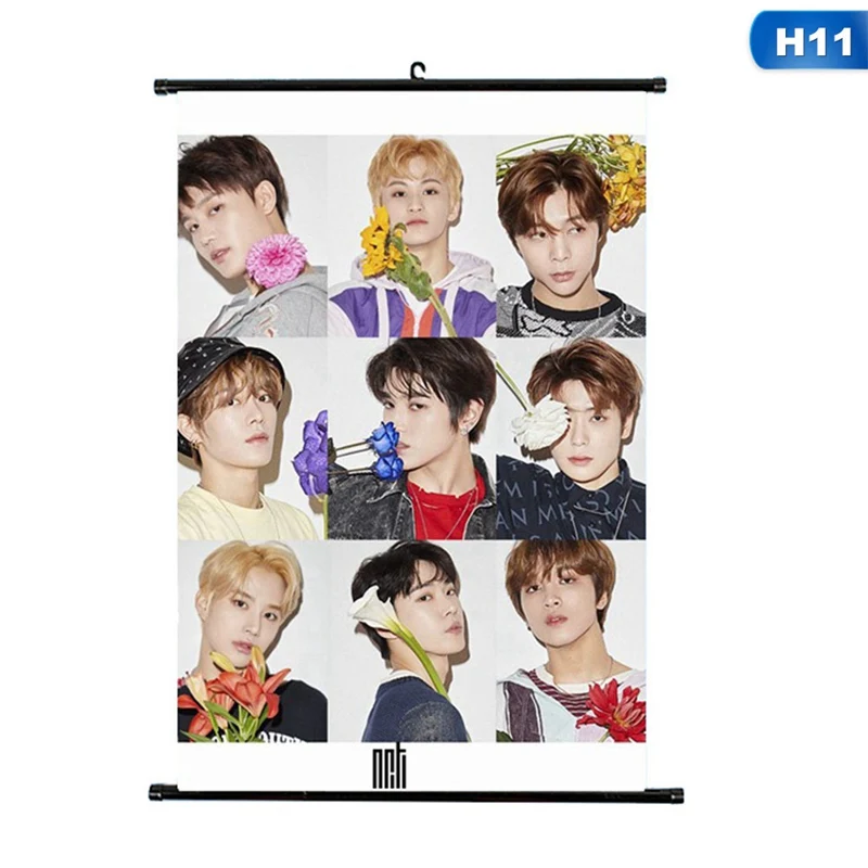 NCT Kpop Группа фото плакат крафт-бумага/Декор стены/Бар плакат/декоративная живопись/Ретро плакат - Цвет: OSS6229H11