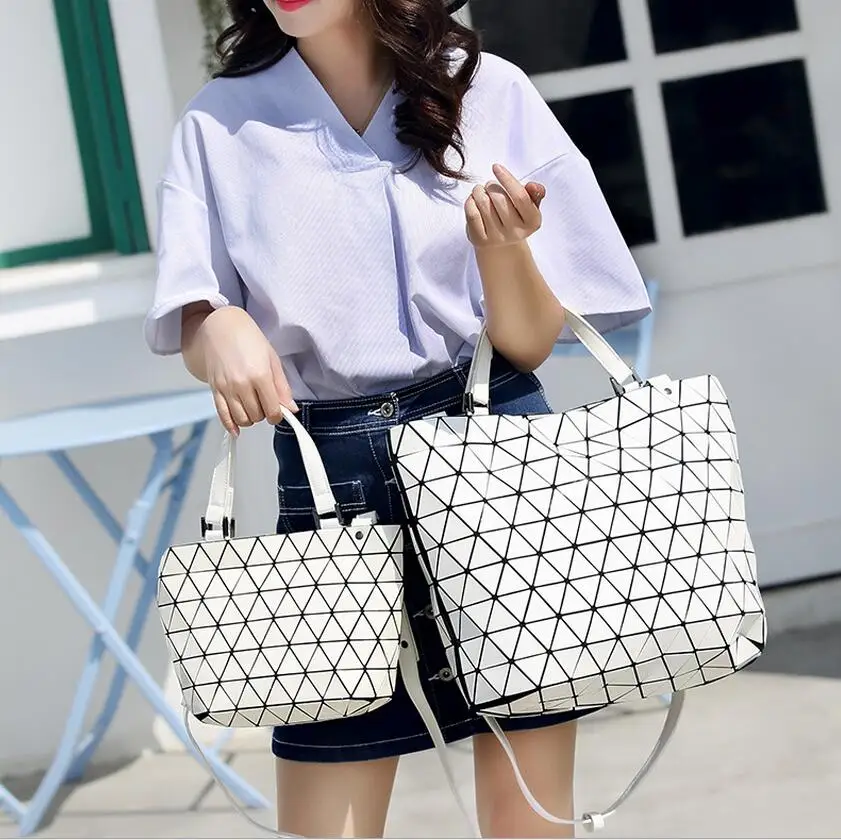 Maelove новая женская сумка геометрические блестки зеркальные простые складные