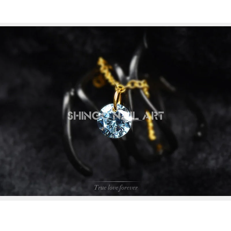 10 шт. украшения для ногтей Новое поступление высокоуровневая острая циркониевая