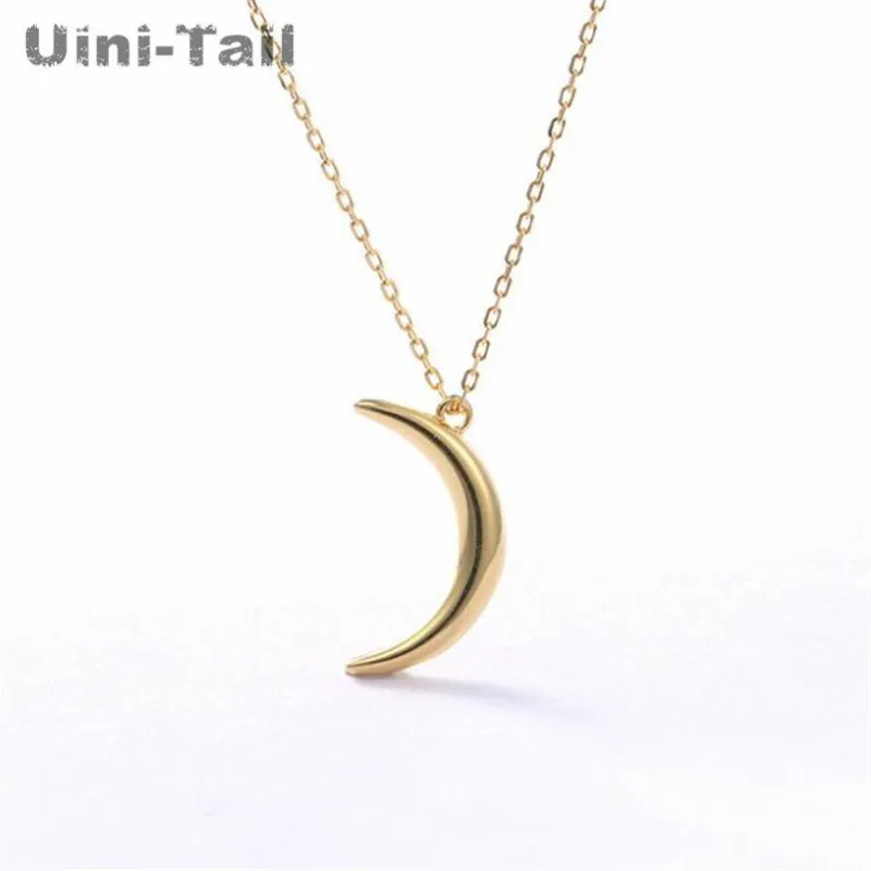 Лидер продаж новое простое ожерелье Uini Tail из стерлингового серебра 925 пробы с