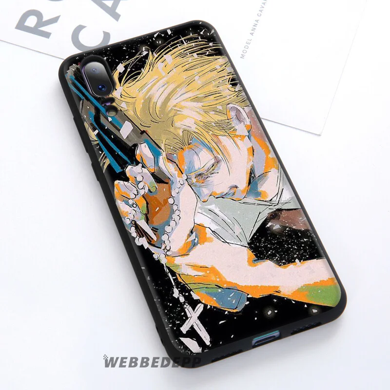 WEBBEDEPP Банановая рыба аниме мягкий чехол для Huawei P30 P20 Pro P10 P9 Lite 2017 P Smart 2019 & Nova 3 3i Y9 |