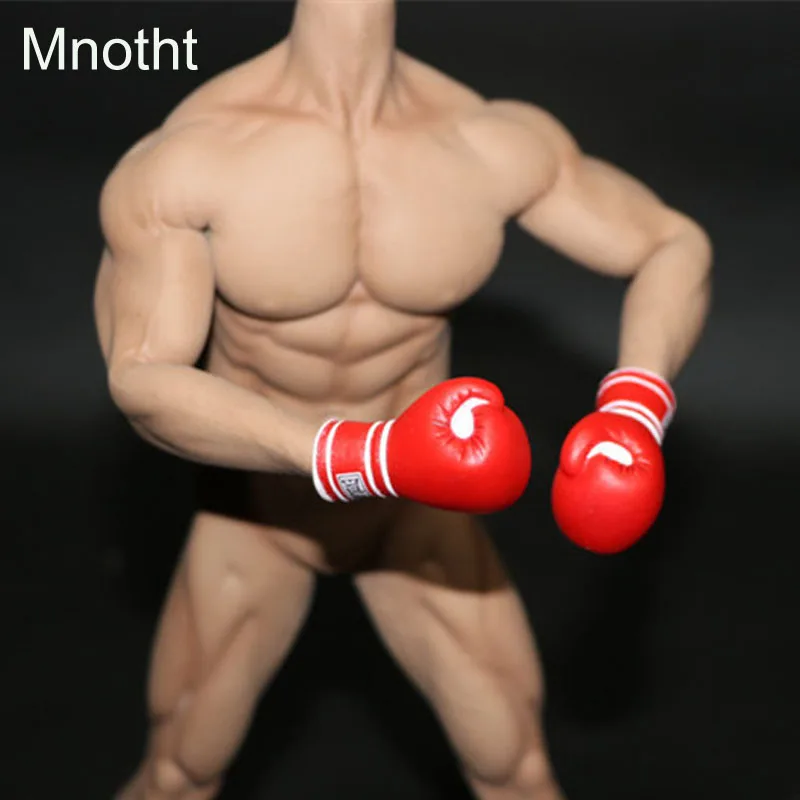 Боксерские перчатки Mnotht Generic 1/6 Solider модель для мужчин и женщин мужские на клеевой