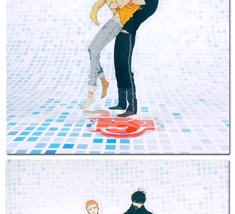 15 см анимация старый Xian 19 дней Jianyi MO Guan Shan He Tian модель стоящая тарелка деко