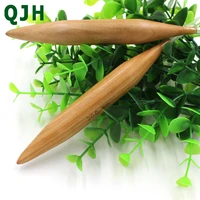 1pcs qjh transparent tube thick bamboo needle circular ring crochet double pointed weaving tools home art sewing accessories