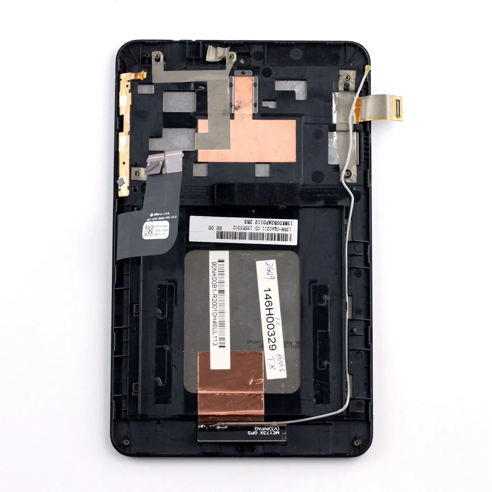 WEIDA ЖК-дисплей для Asus memo pad ME173 ME173X сенсорный экран ЖК-сборка Замена с рамкой K00B