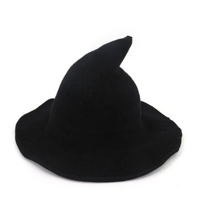 Женская шерстяная шляпа ведьмы на Хэллоуин 1 шт.|Женские кепки летнии| |