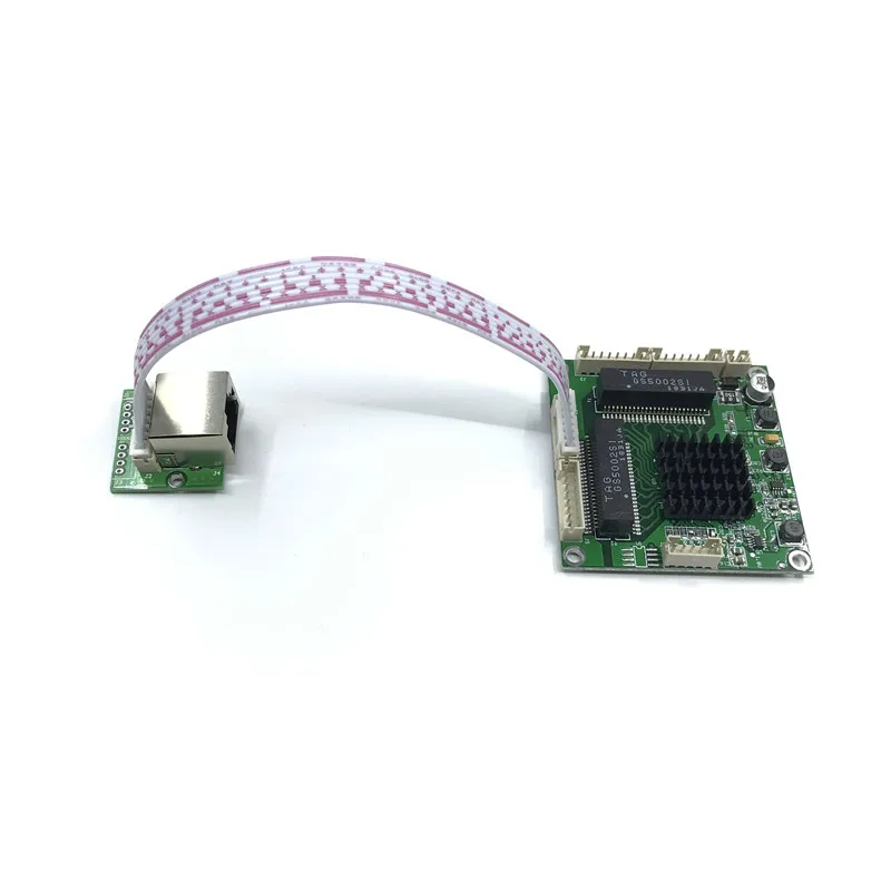 

Industrial grade mini 3/4/5 port full Gigabit switch to convert 10/100/1000Mbps Transfer module equipment weak box switch module