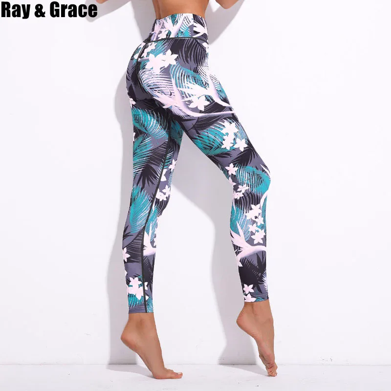 RAY GRACE спортивные штаны для йоги женские бесшовные Легинсы сексуальные колготки