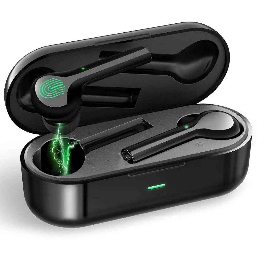 Bluetooth 5 0 Беспроводной наушники 24 H игр Touch Управление 3D стерео звук правда с