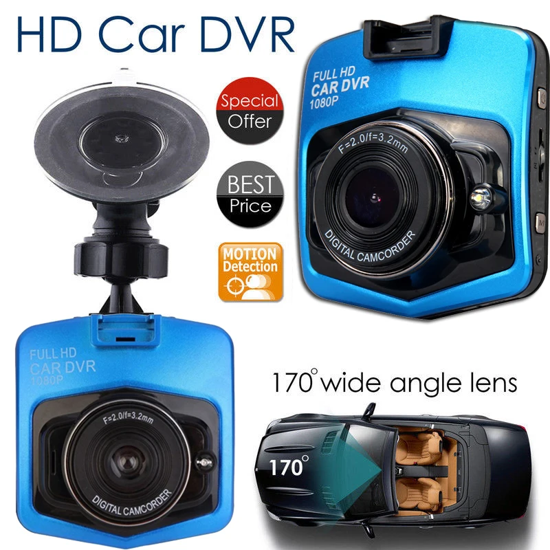 Full HD 1080P 12MP Автомобильный видеорегистратор g сенсор камера 170 градусов