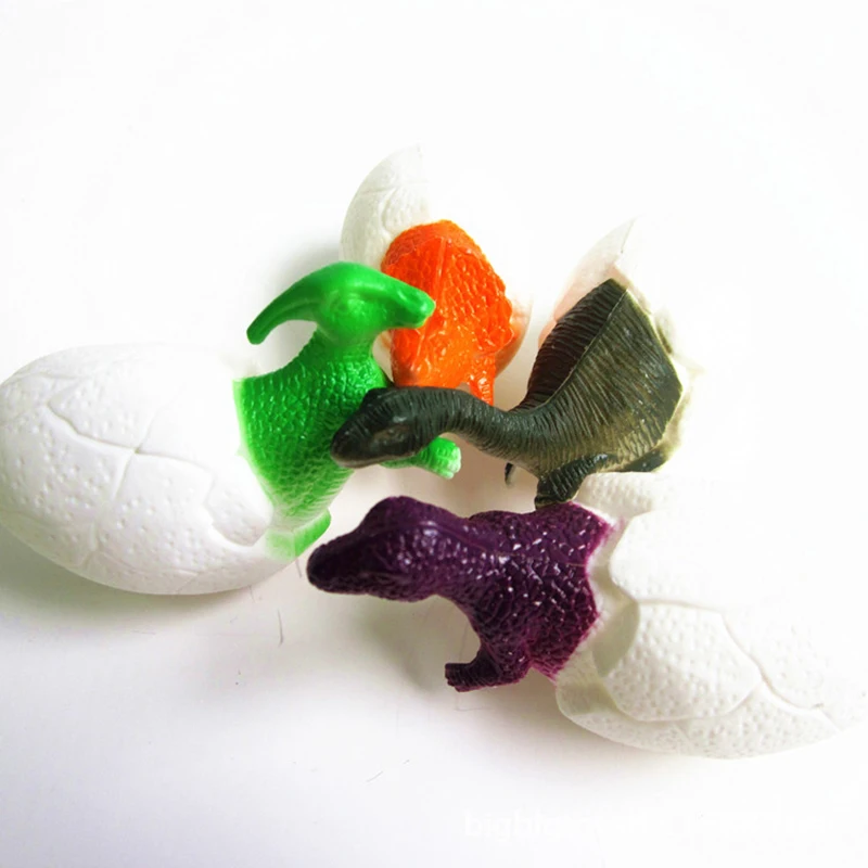 4 шт./компл. горячая Распродажа креативные новые динозавры яйца фигурки растут