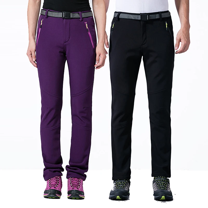 Брюки мужские/женские быстросохнущие однотонные модные штаны с поясом