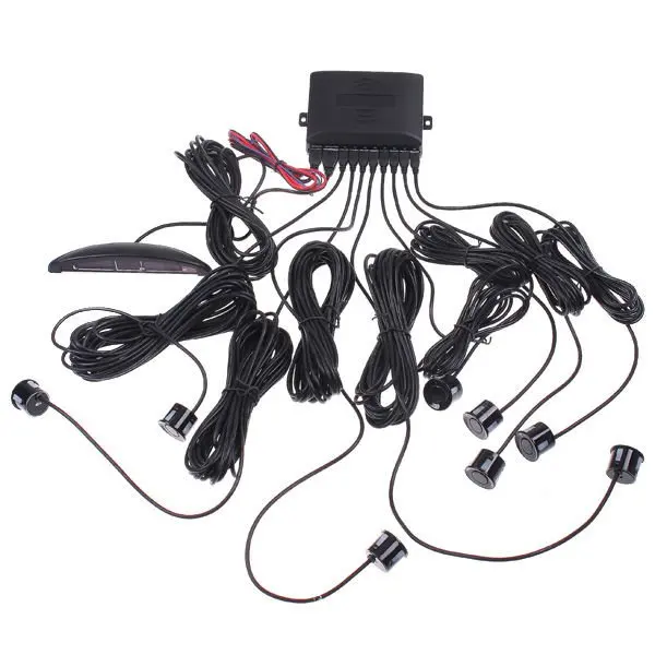 Заводская распродажа горячая Автомобильный светодиодный дисплей 8 датчиков