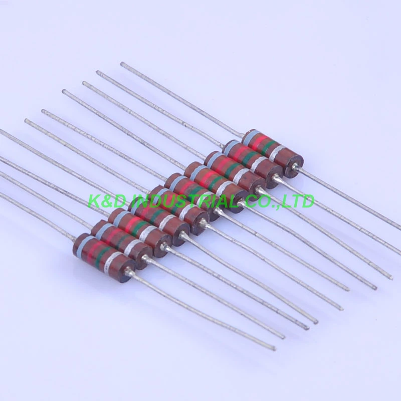 10 шт. углеродный композиционный винтажный резистор 0,5 W 10K 0.33ohm