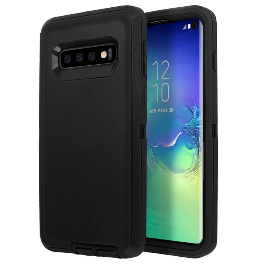Для samsung Galaxy S9 S9 plus S8 S7 edge гибридный защитный противоударный Прочный чехол для телефона PC и TPU комбинированный чехол для S10 S10 lite coque