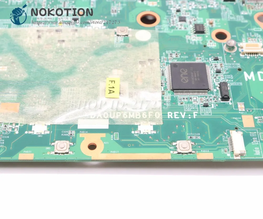NOKOTION 580974 001 DA0UP6MB6F0 для ноутбука HP Pavilion DV7 DV7T 2000 материнская плата GT230M 1 ГБ