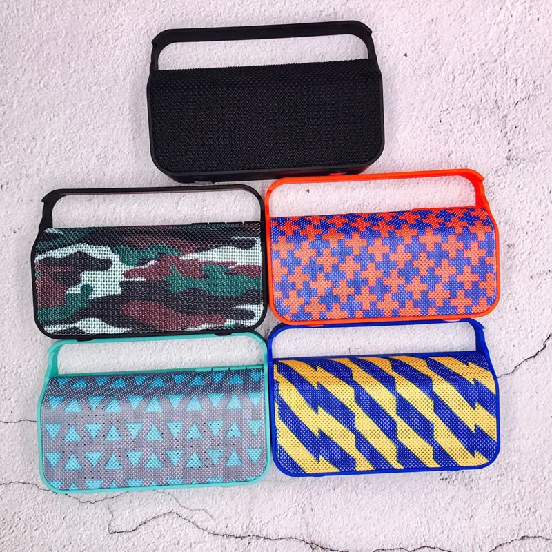 Портативная беспроводная bluetooth колонка Hi Fi стерео бас TF мобильный телефон