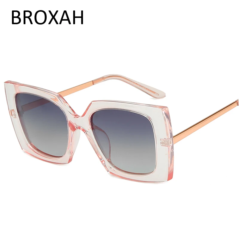 Винтаж поляризованных солнцезащитных очков Для женщин 2019 ретро Марка Квадратные