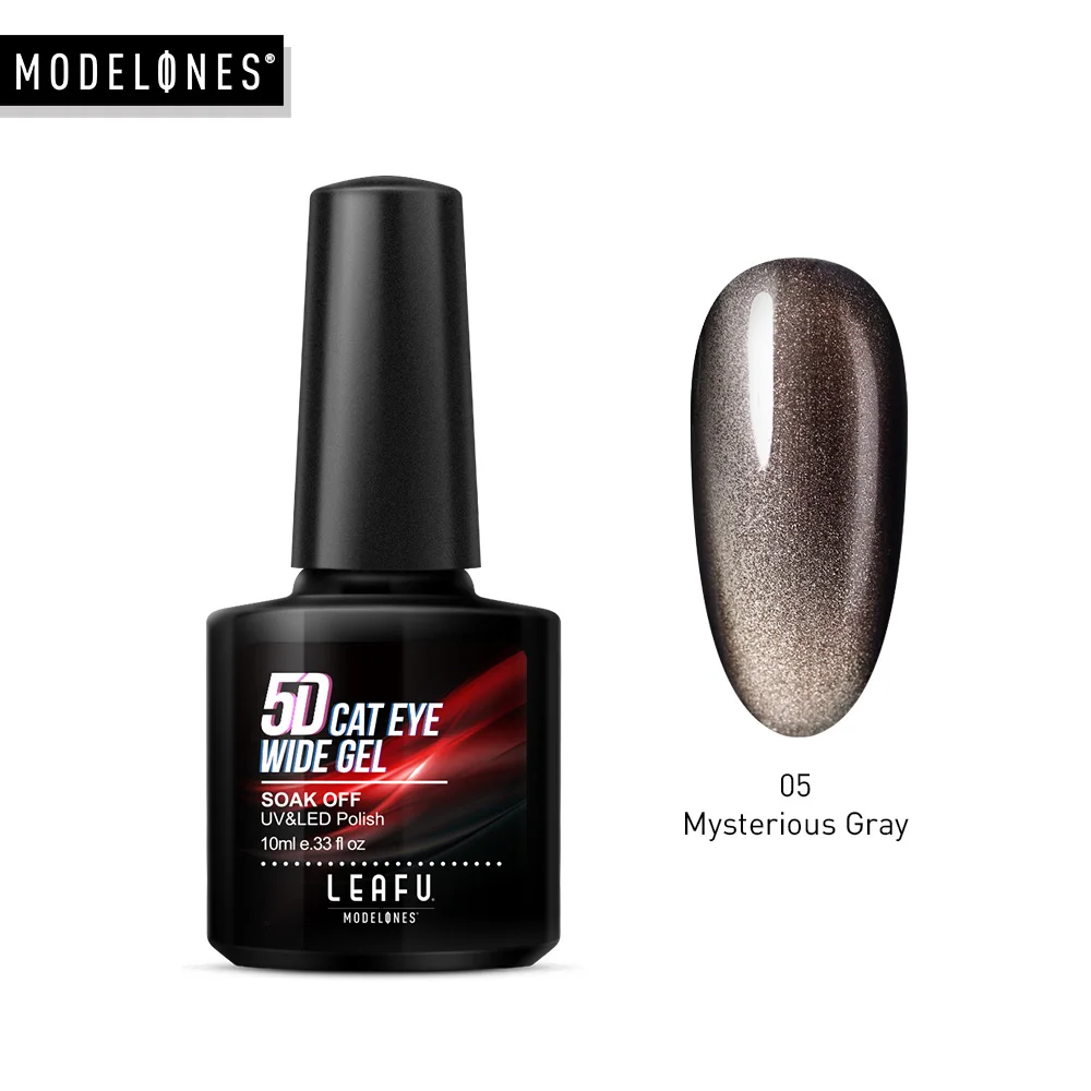 5 Leafu Modelones 5D кошачьи глаза УФ-гель для ногтей Хамелеон Magentic Led гель лак для ногтей нужен магнит палочка Полупостоянный светодиодный гель - Цвет: 5