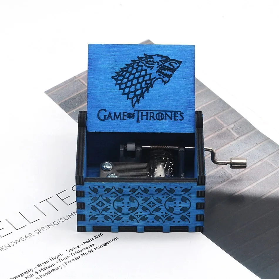 Game of Thrones Розовый Сейлор Мун музыкальная шкатулка Игра престолов музыкальная шкатулка тема Caixa De Musica подарок на день рождения - Цвет: Game of Thrones