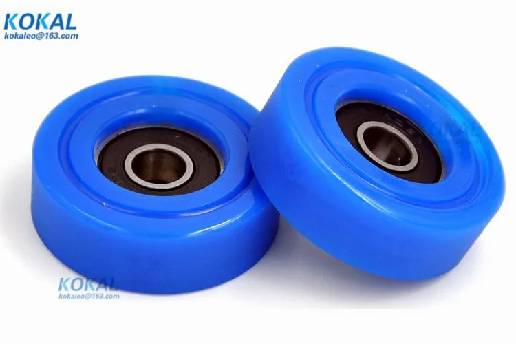 [PU0840-13] 1 шт. PU внешний диаметр 40 мм 608RS DIY машина низкий шар подшипник скольжения роликовые колеса 8*40*13 резиновые подшипник ТПУ