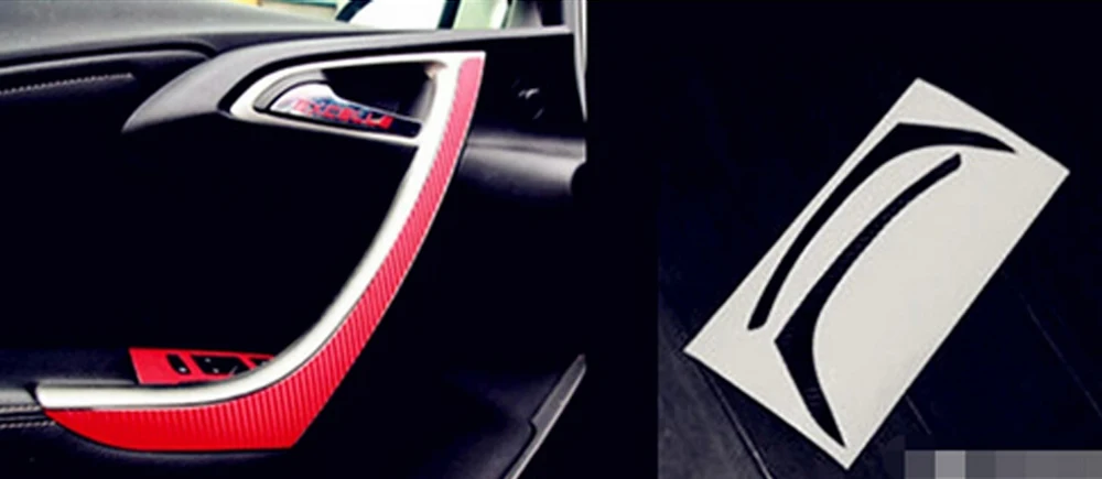 2 шт./комплект декоративные наклейки из углеродного волокна для Buick Excelle GT XT|accessories