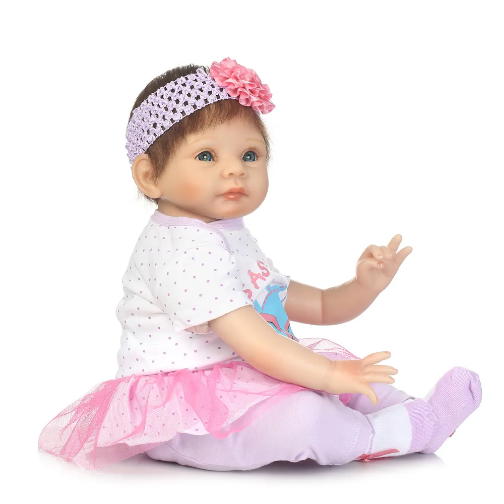 Силиконовые reborn baby dolls настоящая Детская кукла «реборн» куклы для детей 2" 55 см кукла, подарок для девочки brinquedos bonucas возрождённая