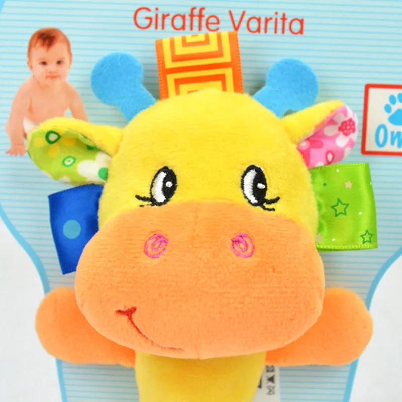 Sozzy милый ребенок музыкальная плюшевая погремушка игрушки для младенцев