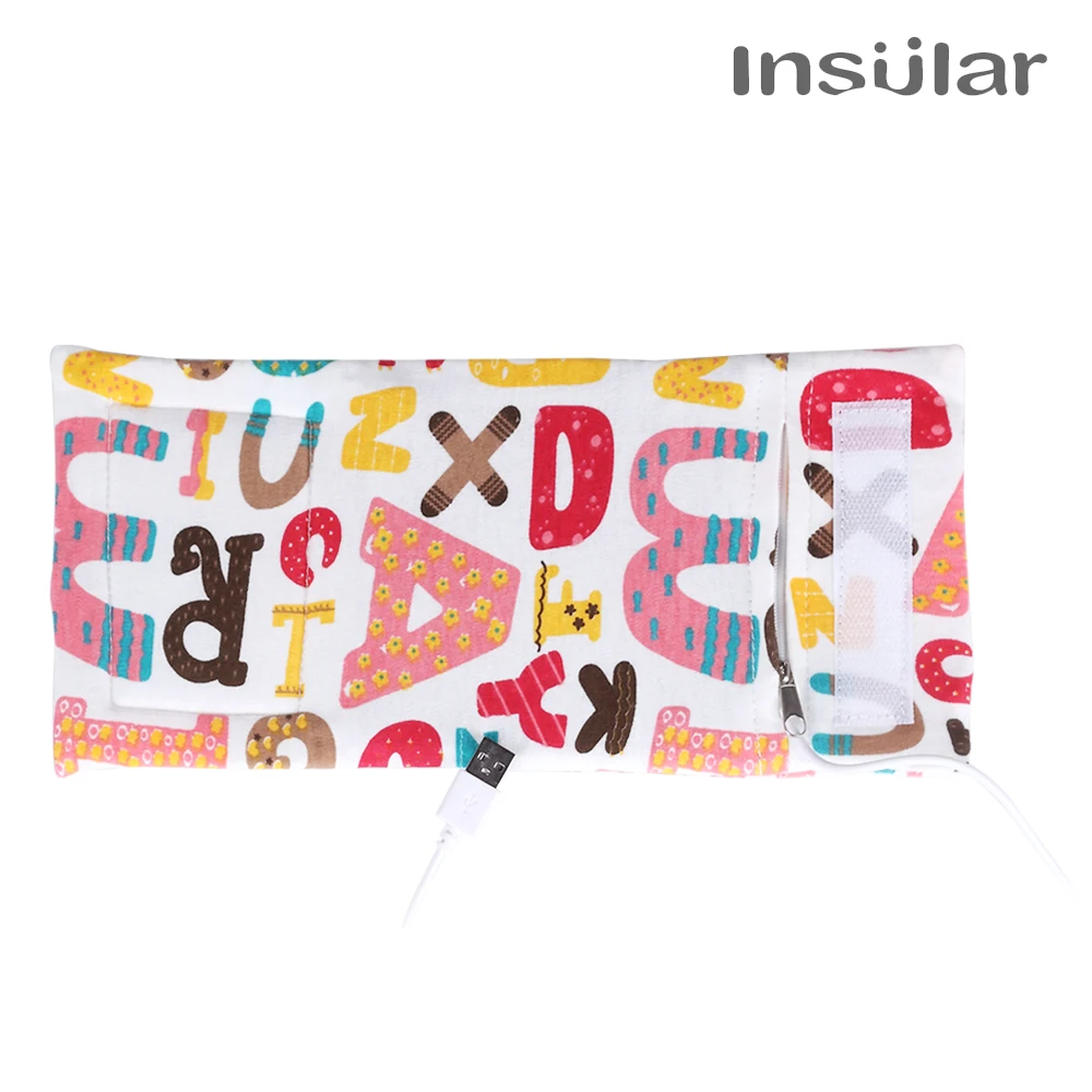 Инсулярный маленький портативный USB зарядка термос бутылка теплее Регулируемый