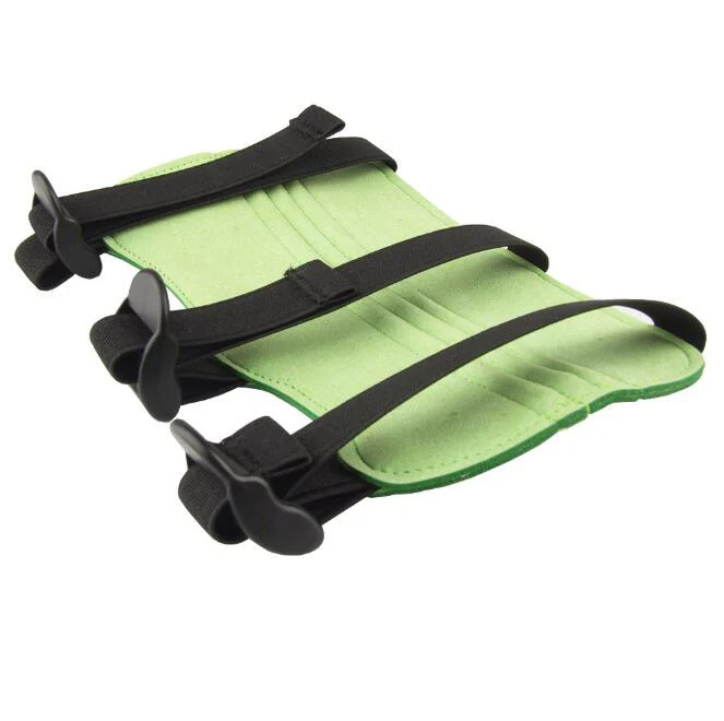 

3 Strap 7 Color Shooting Archery Arrow Microfiber HuntingTarget Archery Arm Guard Protection Safe Strap Armband