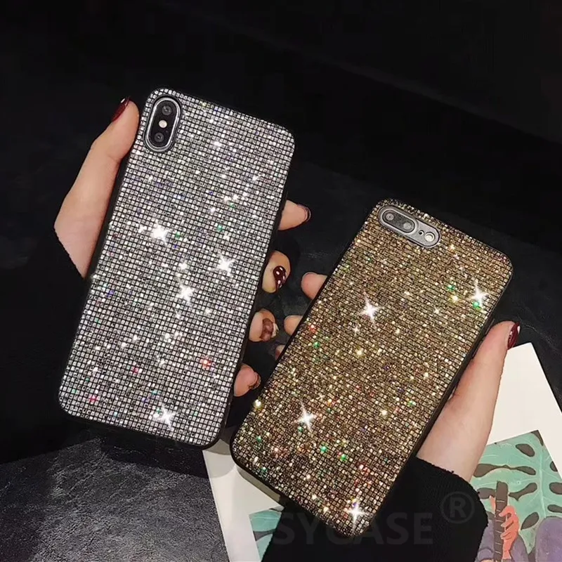 SYCASE New Luxury flash Glitter Shell For OPPO R9 R9s Plus R11 R11s plus R15 r15 Dream Case All-inclusive Anti-knock Cover Women |