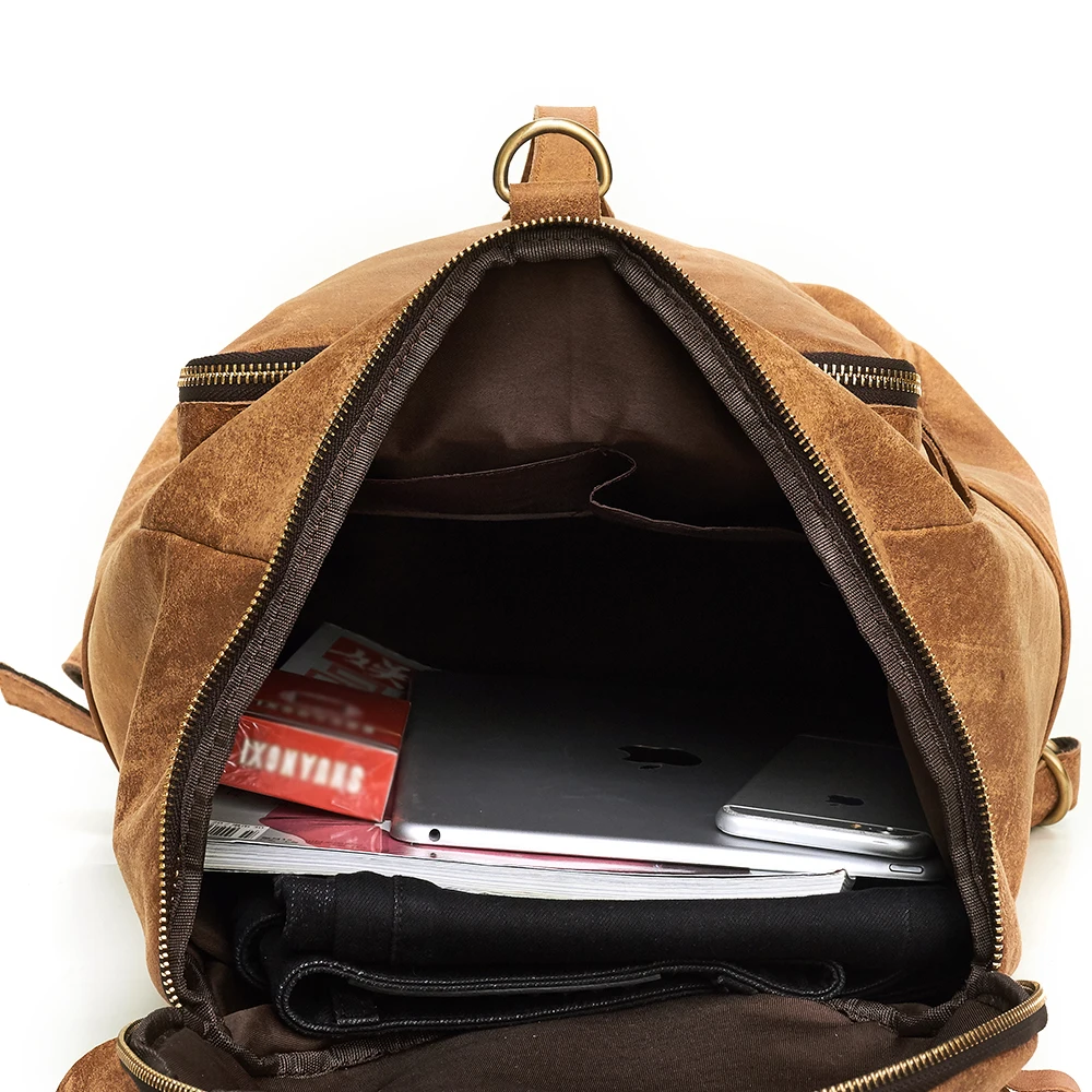 Мужской Дорожный рюкзак JOYIR многофункциональный деловой из натуральной кожи для