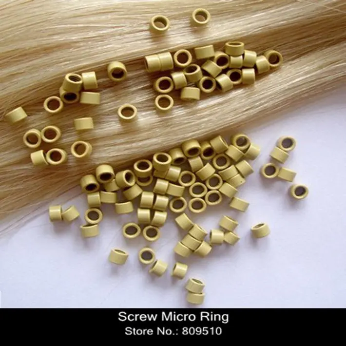 5 Jars 5000pieces/Лот коричневый # Винт микро кольцо с бесплатной доставкой|micro ring|rings free