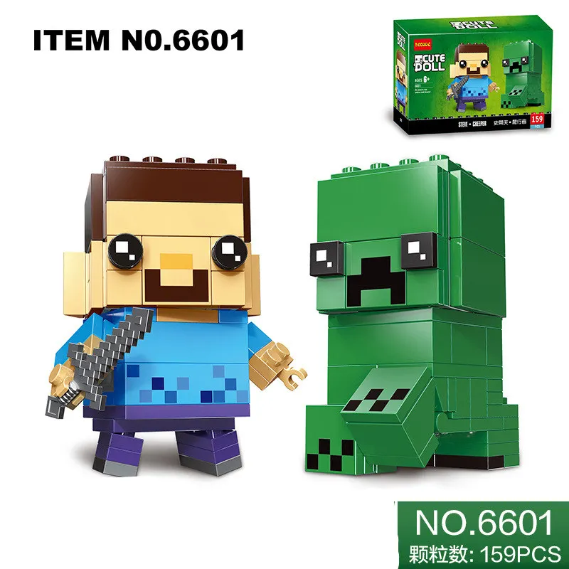 Темно-серый Милая кукла Dragon Ball Z Super Saiyan Goku, фигурка, игрушка Dragon ball Z BrickHeadz, строительные блоки, игрушки для детей - Цвет: Темно-серый
