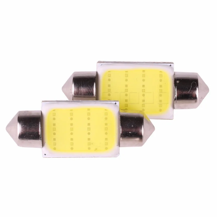 IMEWE 1 шт. 31 мм 36 39 41 COB Светодиодная лампа C5W C10W автомобильный купольный светильник