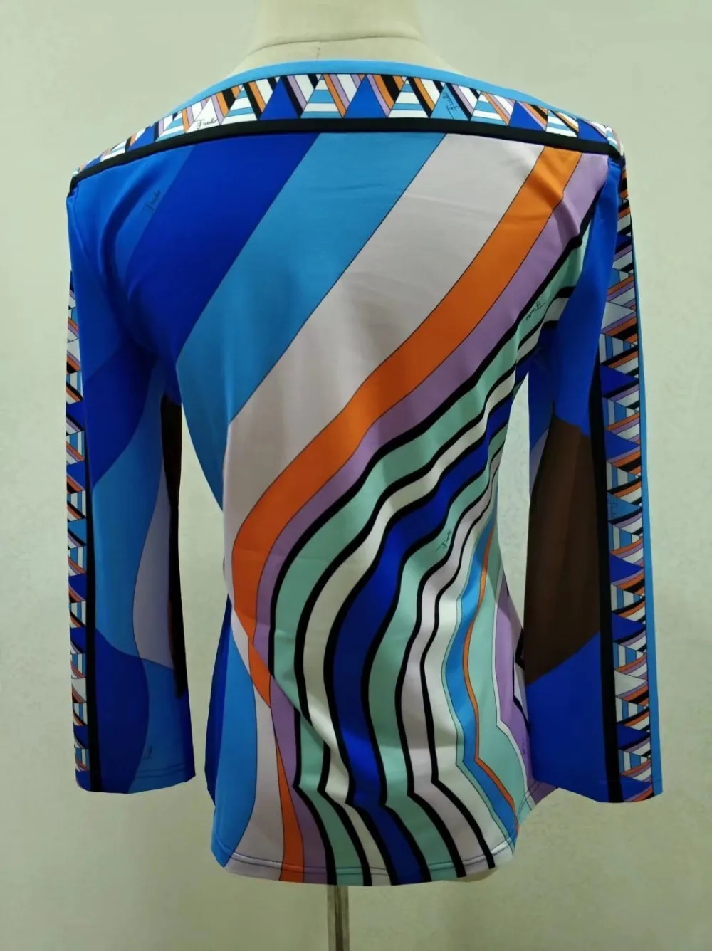 Новинка 2016 весна высокое качество роскошный брендовый дизайнерский Топ Женский