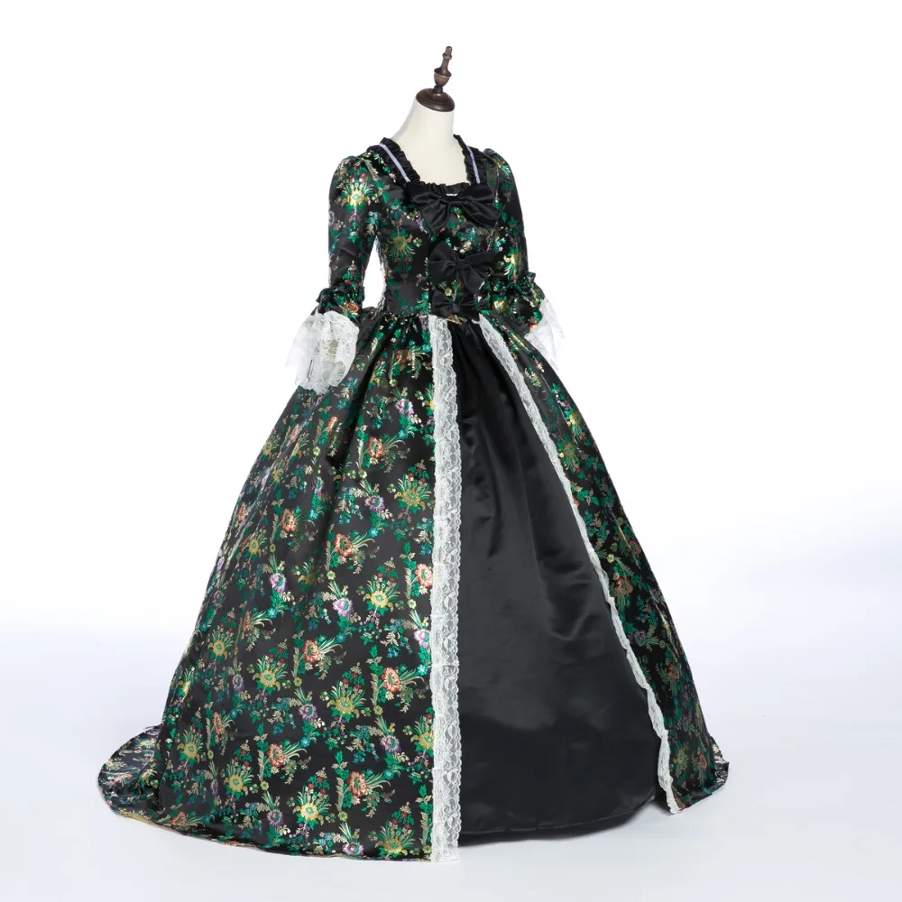 Marie платье Антуанетты викторианской эпохи Rococo бальное женские вечерние платья