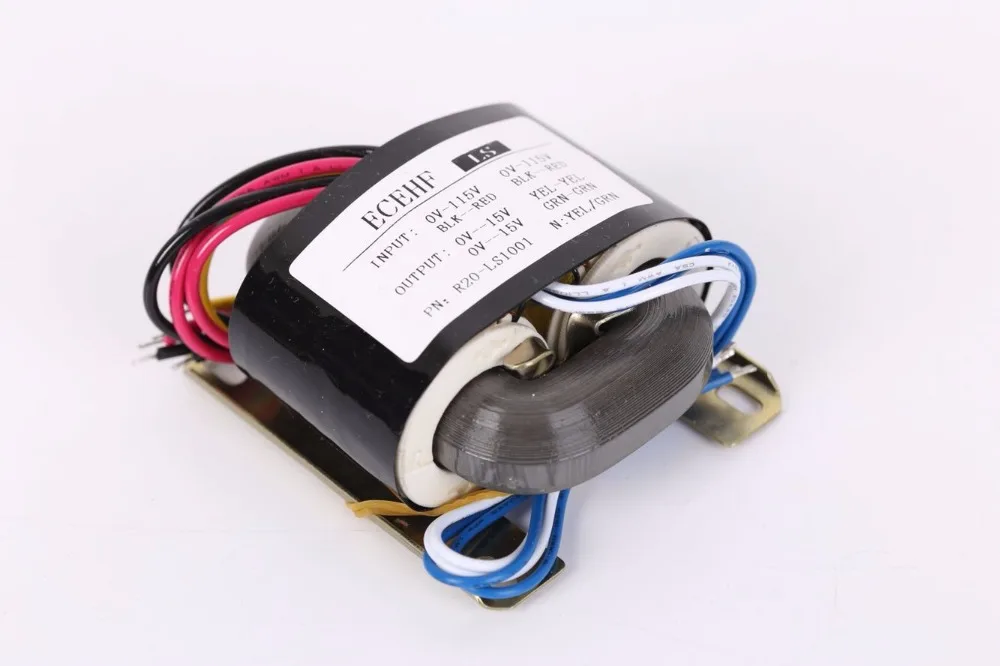 15V 1A трансформатор R Core R20 пользовательские 115V/115V 30VA медный щит ЦАП усилитель HIFI