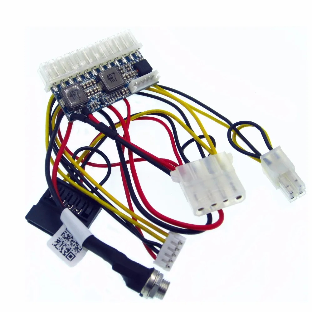5 шт. DC ATX 160W 160 Вт Высокая мощность 12 В 24Pin переключатель PSU авто мини ITX источник