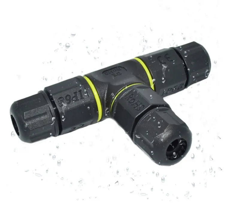 M20 4 way (4-4-4) IP68 водонепроницаемый разъем используемый для светодиодных ламп