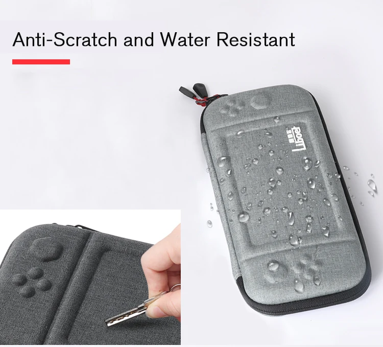 Чехол Liboer Zend Switch, Жесткий Чехол, тонкий чехол для путешествий, для консоли nintendo Switch, аксессуары для переноски