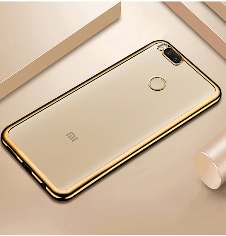 Оригинальные чехлы из ТПУ для Xiaomi Mi 5X MiA1 защитный прозрачный чехол задней панели