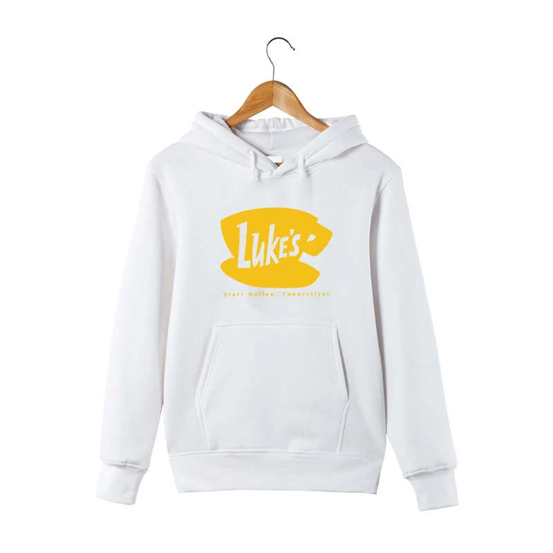 Luke's Diner/худи для девочек Lukes худи со звездами Lorelai Rory Lane пуловер с капюшоном