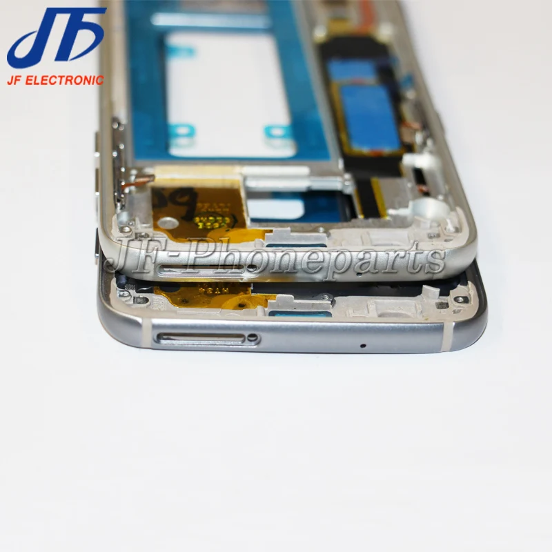 Для Samsung Galaxy S7 G930F edge G935F рамка со средней пластиной корпус Безель шасси всеми