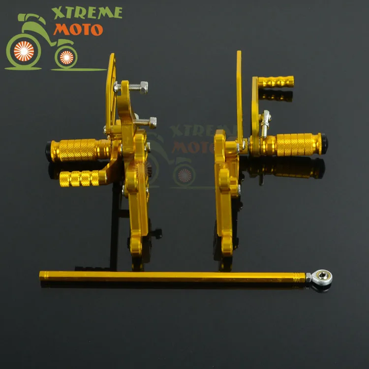 Регулируемые подножки для мотоцикла с ЧПУ YAMAHA R6 2003 2005 2004 03 04 05|motorcycle yamaha r6|r6