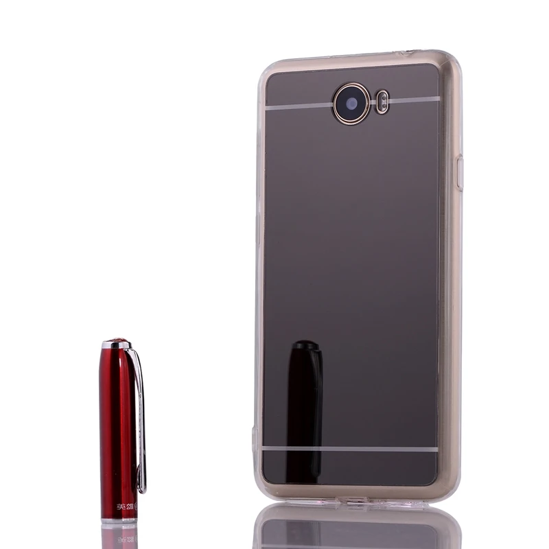 Зеркальный Мягкий силиконовый чехол из ТПУ для huawei Y5 II 2 Y3II Y6II Compact Honor 5A LYO-L21 Y5 ii Y6 ii Coque Fundas Capa