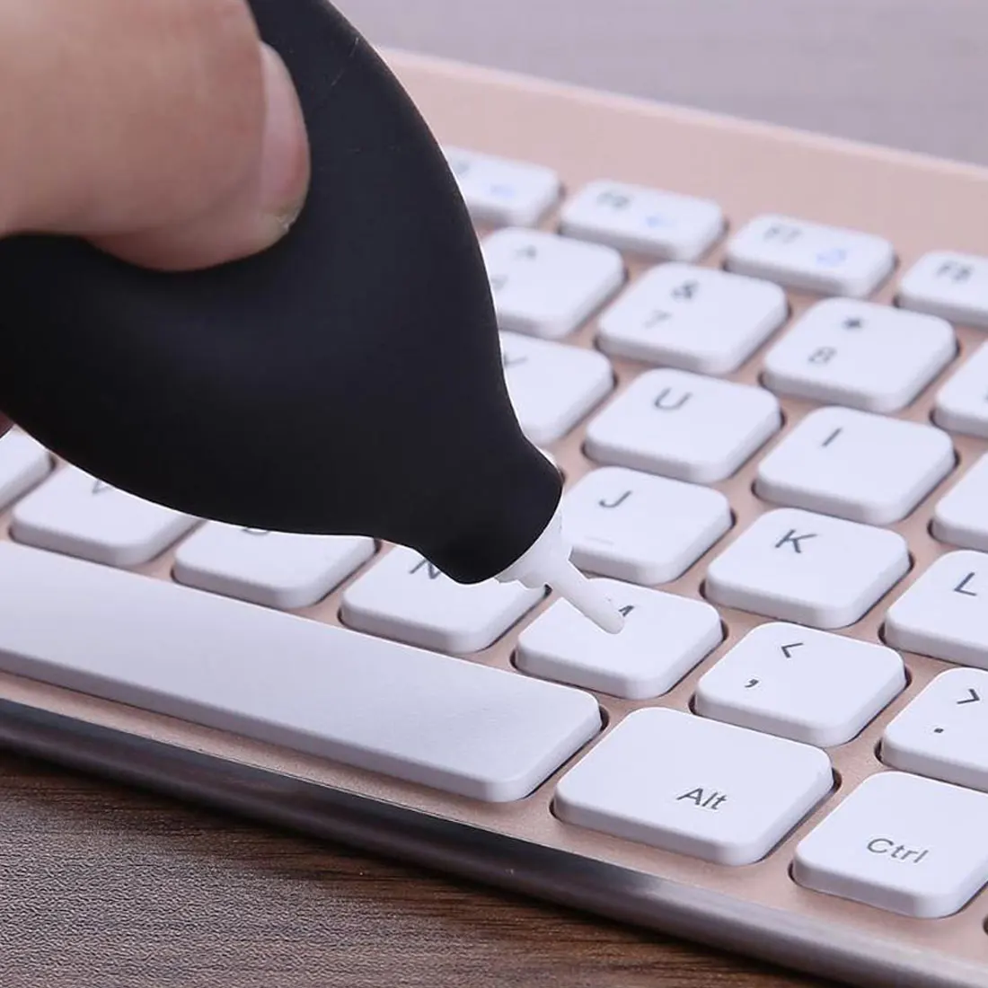 

Black Rubber Cleaning Tool Air Dust Blower Ball For Camera Lens Watch Keyboard