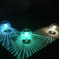 solar led light for garden automatic color water drift lamp magic ball lights waterproof night light landscape decorative